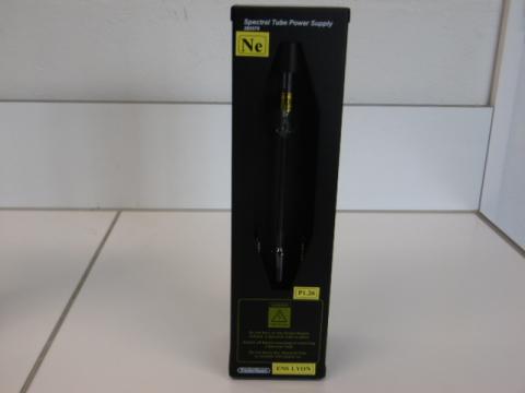 Lampe spectrale Ne (Néon) à tube capillaire 260 mm - réglage d'intensité Lampe spectrale Ne (Néon) à tube capillaire 260 mm - réglage d'intensité