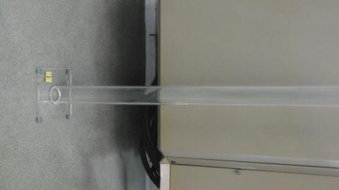 Cuve cylindrique en plexiglas 