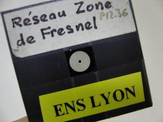 Reseau zone de Fresnel