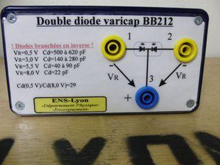 Diode varicap BB212 (double)