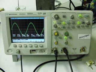 Oscilloscope numerique MegaZoom DSO5012A  2 voies / 100 Mhz