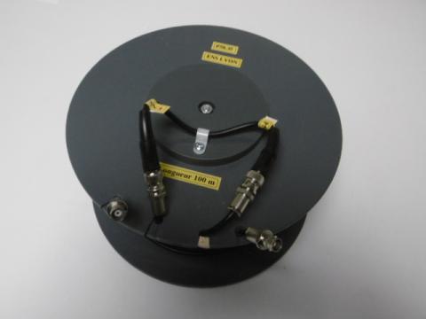 Câble coaxial 50 ohms avec prise milieu - Bobine de 100 m