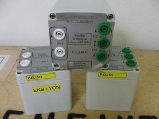 Transformateur d isolement 230 2*115V 50VA