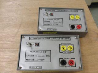 Capteur de tension mixte et continu (250V) Capteur de tension mixte et continu (250V)