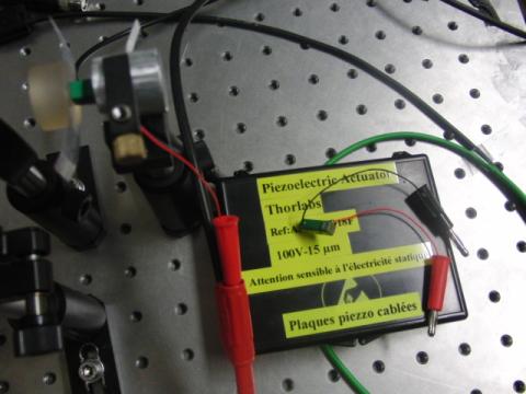 Piezoelectric Actuator - 100 V / 15 µm