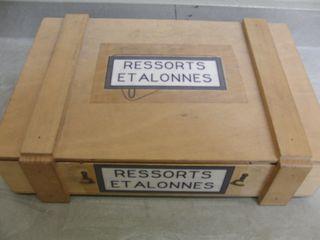 Boite de ressorts etalonnes