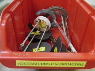 Boite d accessoires pour calorimetre