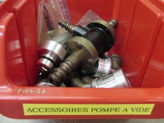 Boîte accessoires pour pompe à vide